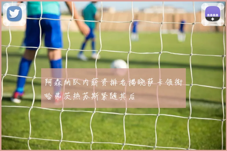 阿森纳队内薪资排名揭晓萨卡领衔哈弗茨热苏斯紧随其后